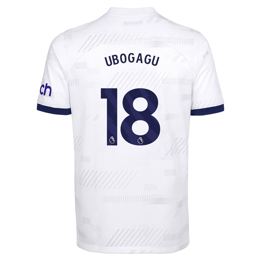 Mulher Camisola Chioma Ubogagu #18 Branco Principal 2023/24 Camisa Brasil