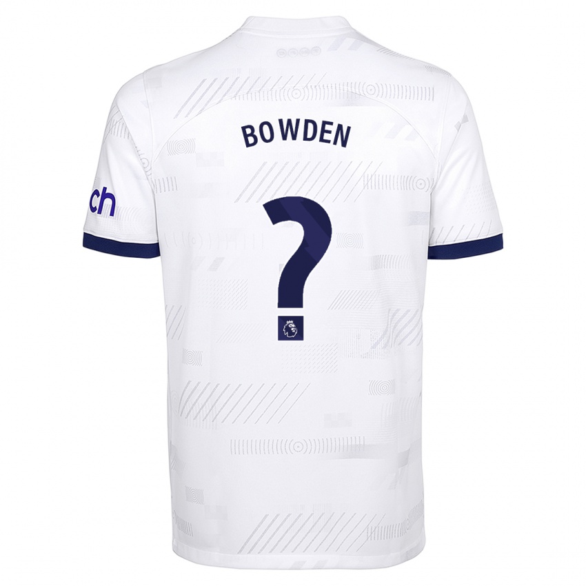 Mulher Camisola Jamie Bowden #0 Branco Principal 2023/24 Camisa Brasil
