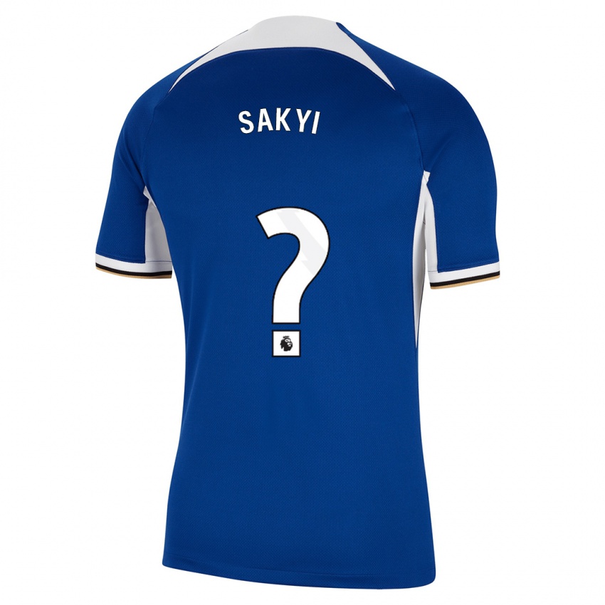 Mulher Camisola Samuel Rak-Sakyi #0 Azul Principal 2023/24 Camisa Brasil