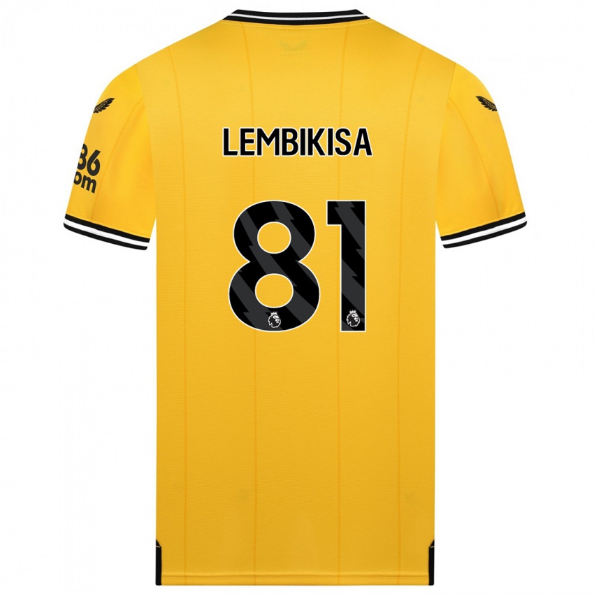 Mulher Camisola Dexter Lembikisa #81 Amarelo Principal 2023/24 Camisa Brasil
