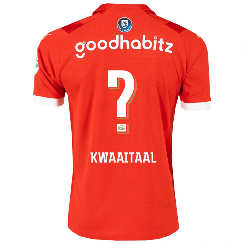 Mulher Camisola Julian Kwaaitaal #0 Vermelho Principal 2023/24 Camisa Brasil