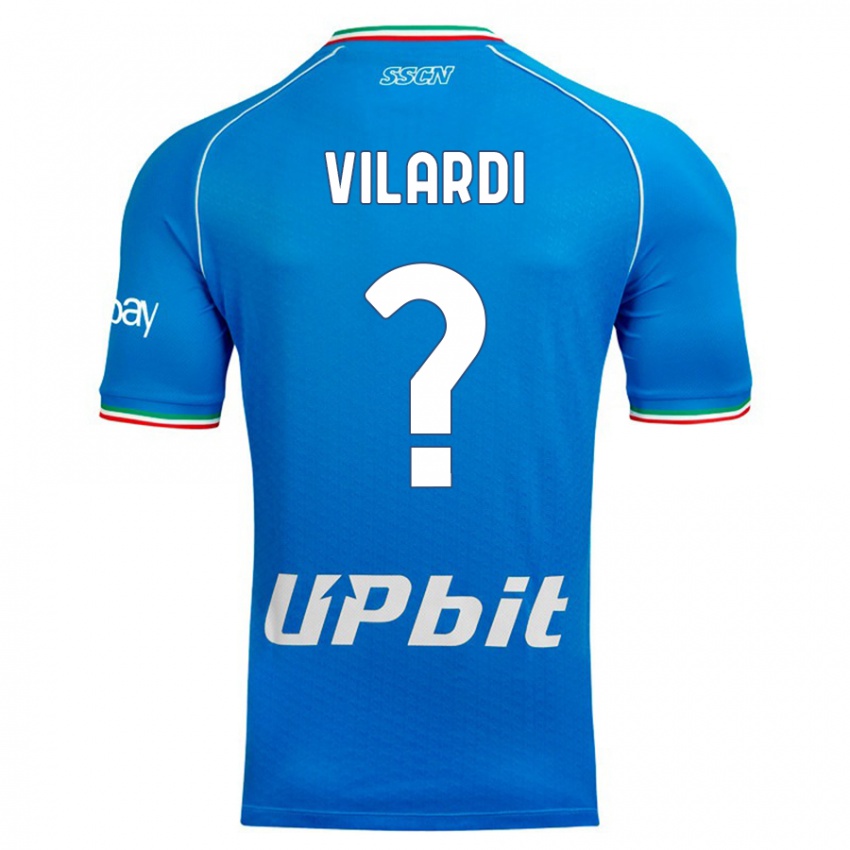 Mulher Camisola Mario Vilardi #0 Céu Azul Principal 2023/24 Camisa Brasil