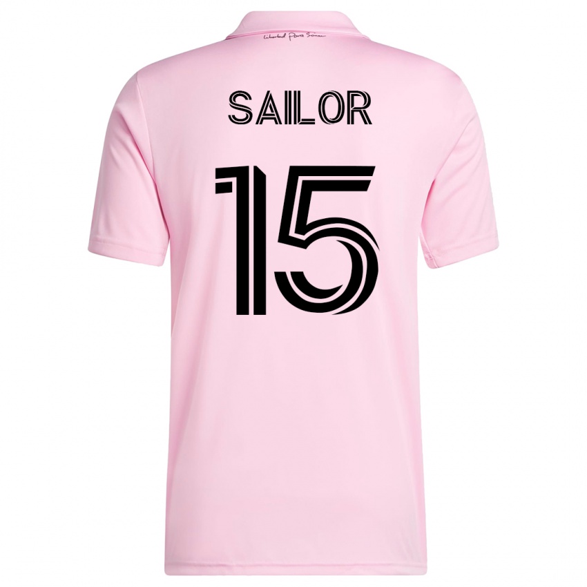 Mulher Camisola Ryan Sailor #15 Rosa Principal 2023/24 Camisa Brasil