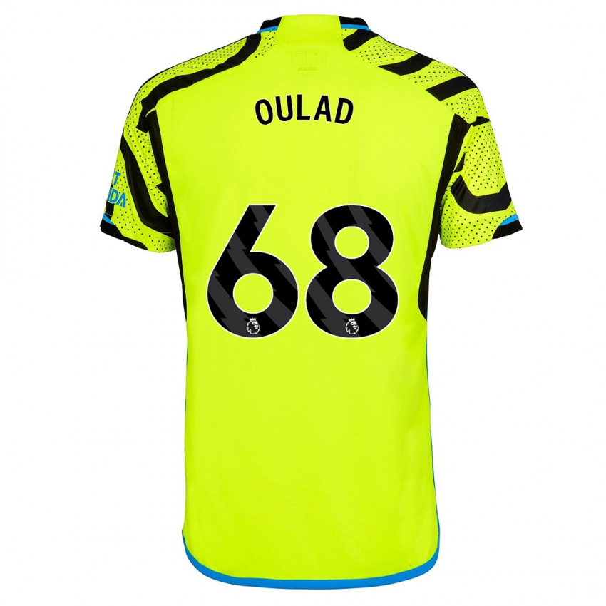Mulher Camisola Salah-Eddine Oulad M'hand #68 Amarelo Alternativa 2023/24 Camisa Brasil