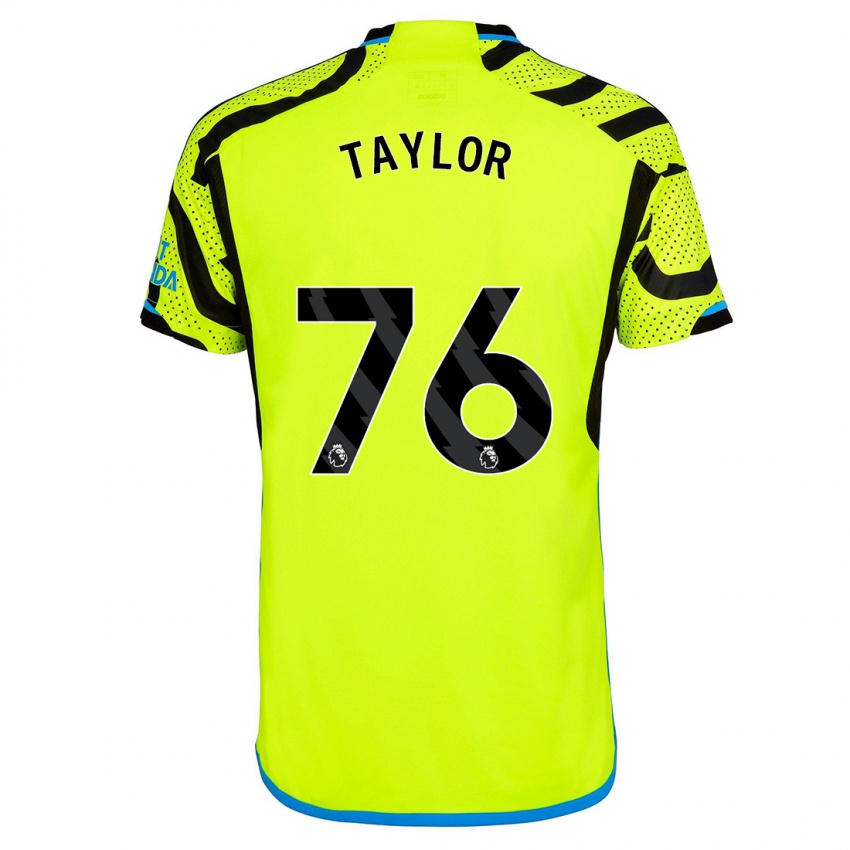 Mulher Camisola Kido Taylor Hart #76 Amarelo Alternativa 2023/24 Camisa Brasil