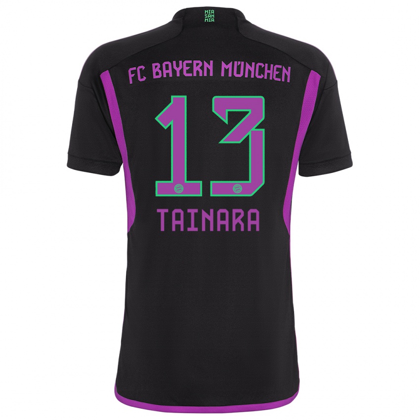 Mulher Camisola Tainara #13 Preto Alternativa 2023/24 Camisa Brasil