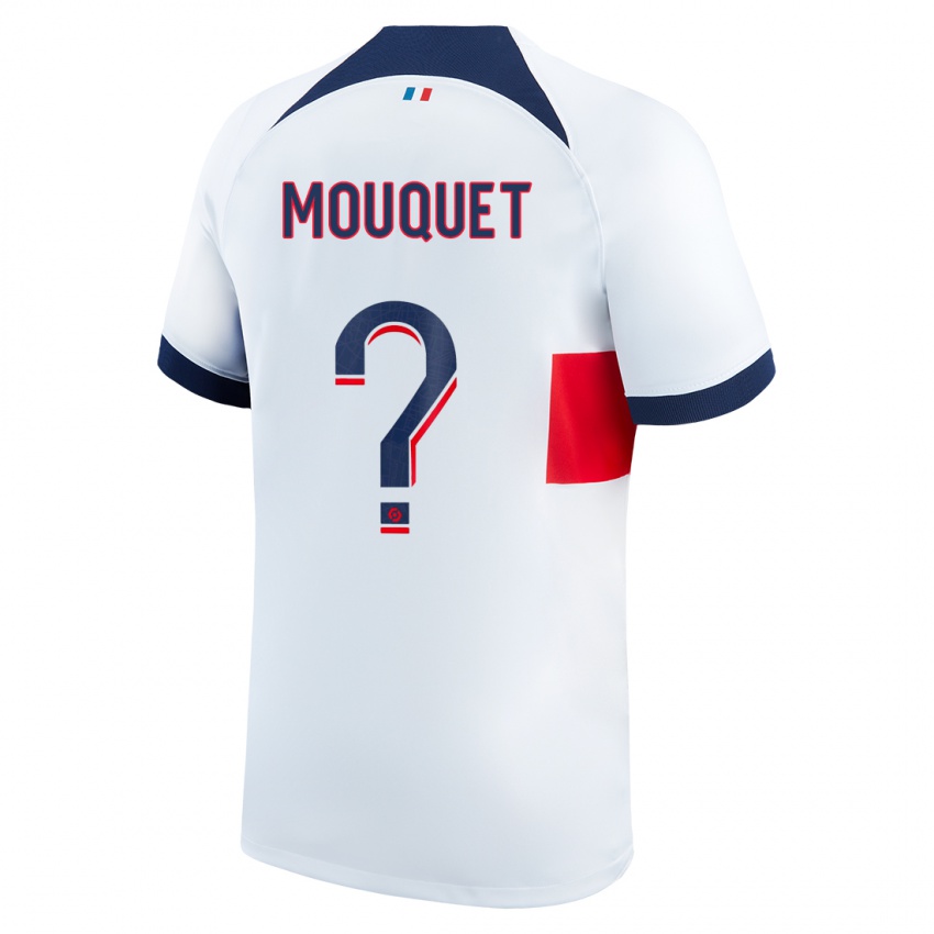 Mulher Camisola Louis Mouquet #0 Branco Alternativa 2023/24 Camisa Brasil