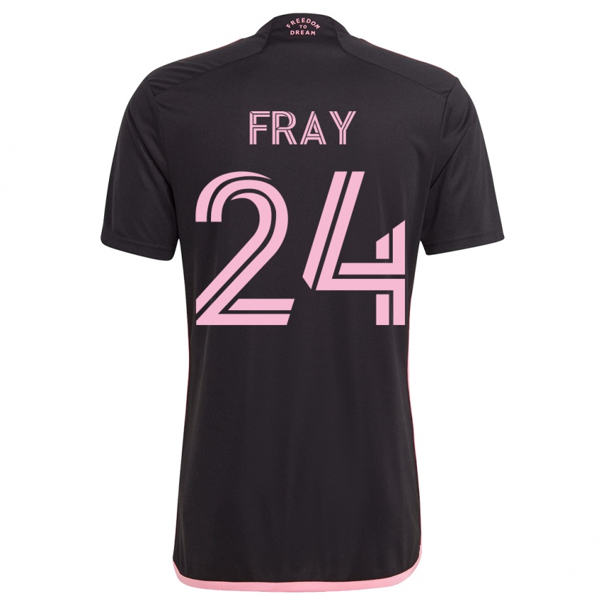 Mulher Camisola Ian Fray #24 Preto Alternativa 2023/24 Camisa Brasil