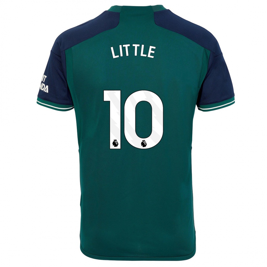 Mulher Camisola Kim Little #10 Verde Terceiro 2023/24 Camisa Brasil