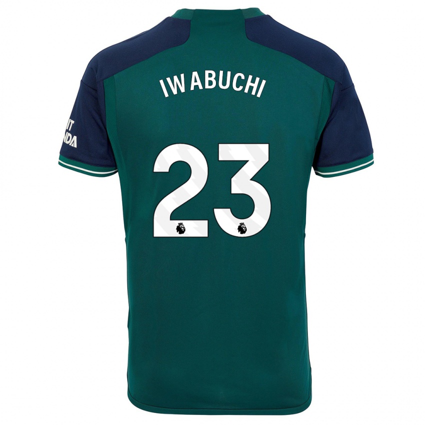 Mulher Camisola Mana Iwabuchi #23 Verde Terceiro 2023/24 Camisa Brasil
