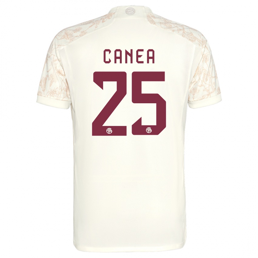 Mulher Camisola Rares Canea #25 Off White Terceiro 2023/24 Camisa Brasil
