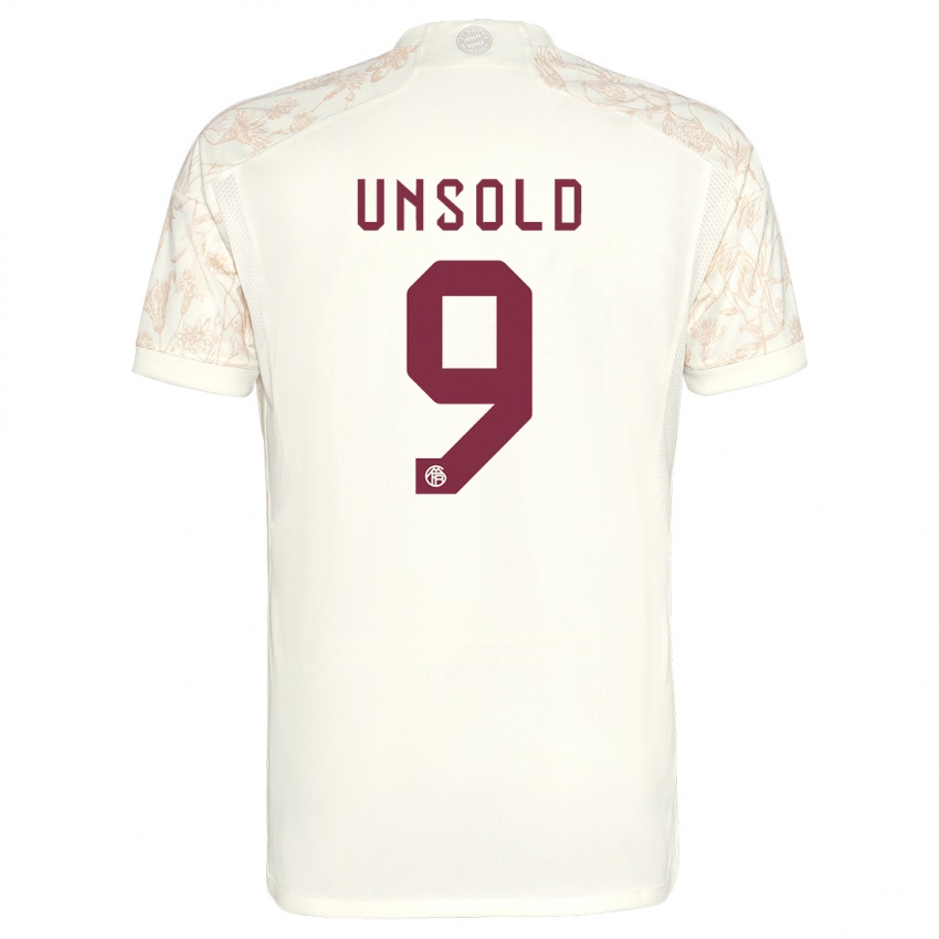 Mulher Camisola Samuel Unsold #9 Off White Terceiro 2023/24 Camisa Brasil