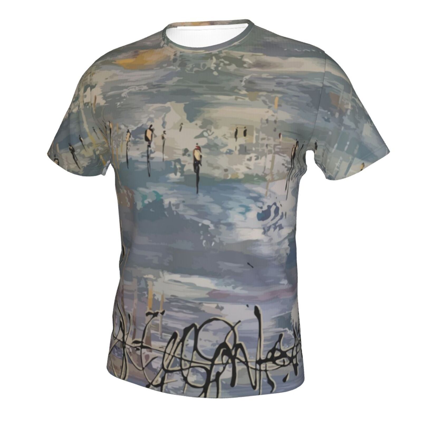 Camiseta Brasil Clássica Do Talk To The Clouds Elementos De Pintura