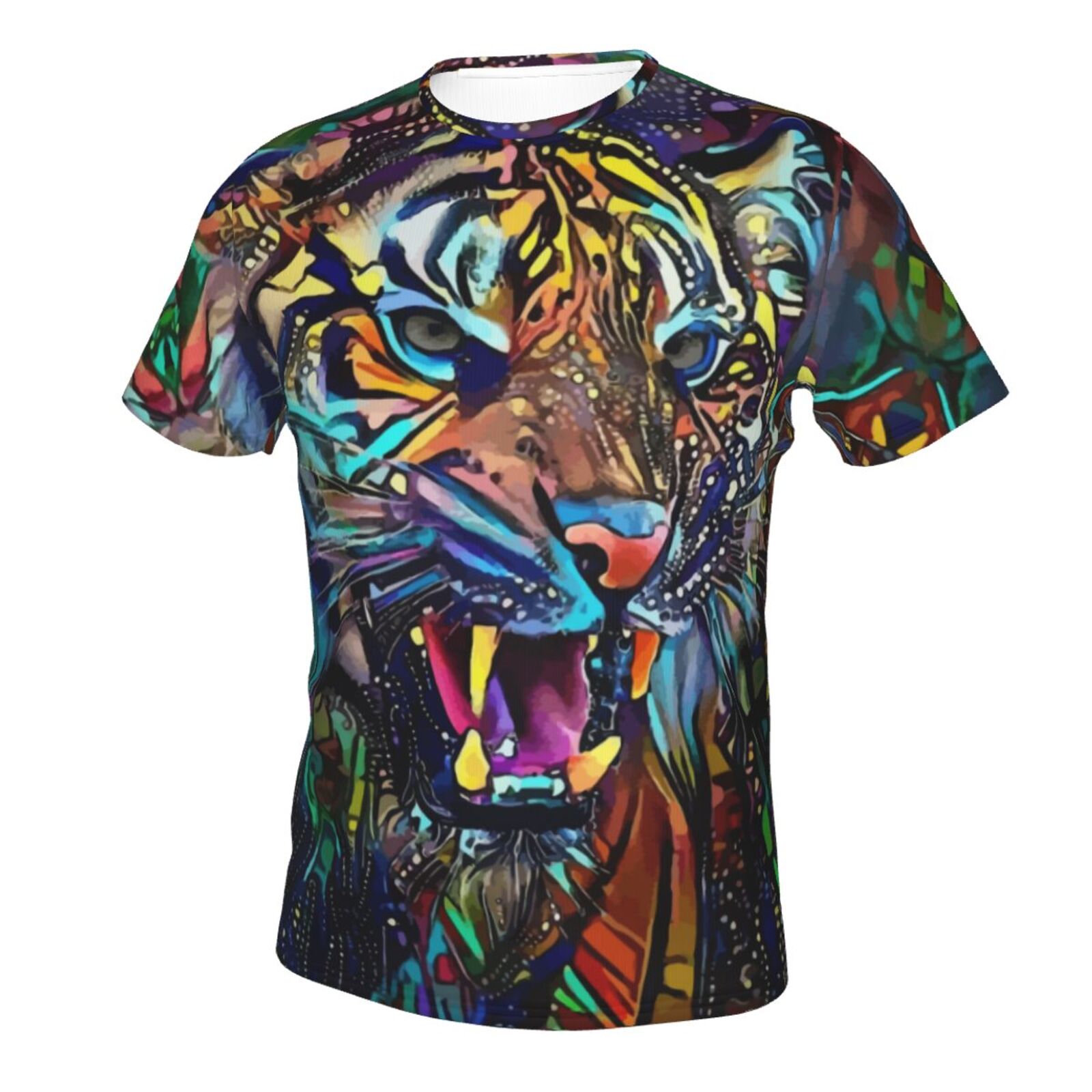 Camiseta Brasil Clássica Astor Tigre Elementos De Mídia Mista